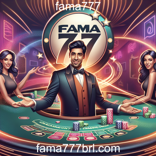 Experiência Imersiva no Cassino ao Vivo do Fama777